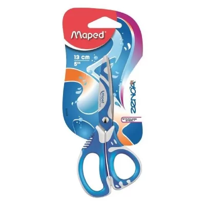 MAPED  - Ciseaux scolaires asymetriques Zenoa fit - 13cm