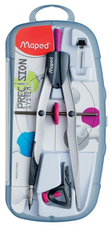 GENERIQUE Maped Coffret Compas Precision System, Longueur: 165 Mm