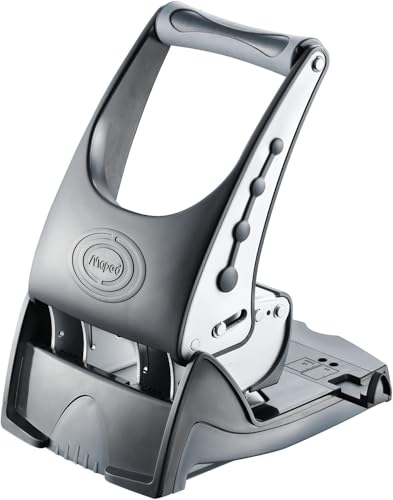 MAPED  Easy 656510-1 Perforateur 2 trous Capacit&eacute;-65 feuilles Gris