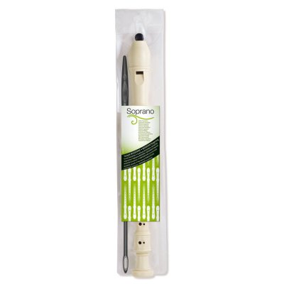 MAPED  Fl&ucirc;te en plastique, trous 'Moderne', blanc