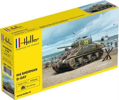 HELLER Maped  Joustra Maquette - Sherman-Maped  Joustra