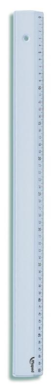 GENERIQUE MAPED Lot de 3 R&egrave;gles plate Essentials Plastique 50 cm Transparente
