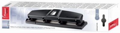 MAPED   perforateur 4 trous essentials e4001, noir noir