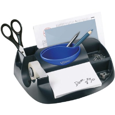 MAPED  Multi Pots A Crayons, Evolys Maxi Office, Noir/Bleu