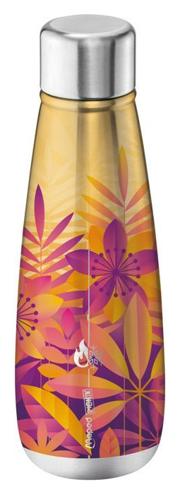 MAPED  Picnik - Bouteille thermique - Taille 7.922 cm diameter - hauteur 23.8 cm - 500 ml - solaris