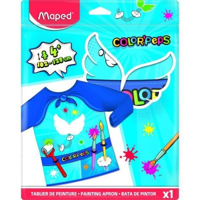 MAPED  Tablier Color'Peps De 4 &agrave; 8 ans