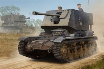 HOBBYBOSS Maquette 5 cm Pak(t) Sfl.auf Fgst.Pz.Kpfw.35 R731