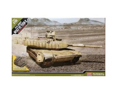  Maquette Academy M1A2 V2 TUSK II- 1/35 - Maquette militaire