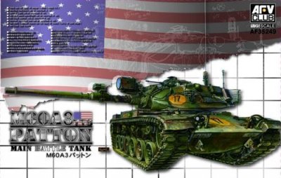 Maquette AFV Club M60A3 Patton char- 1/35 - Maquette militaire