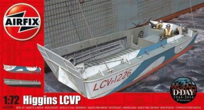 AIRFIX Maquette  Higgins LCVP New Tooling!-1/72 - Maquette militaire