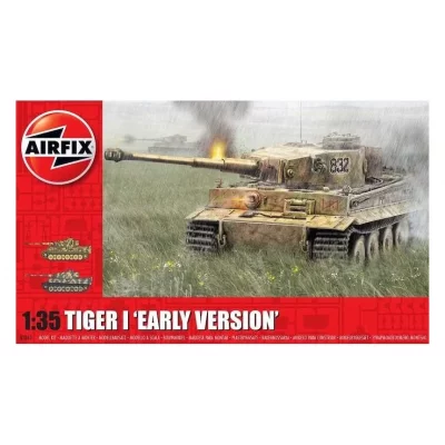 AIRFIX Maquette  Pz.Kpfw.VI Tiger 1 Early Version- 1/35 - Maquette mil