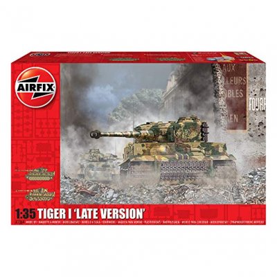AIRFIX Maquette  Pz.Kpfw.VI Tiger 1 version tardive- 1/35 - Maquette m