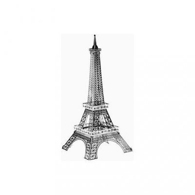 CADEAU MAESTRO Maquette architecture Metal Earth Architecture: TOUR EIFFEL- - Maquett