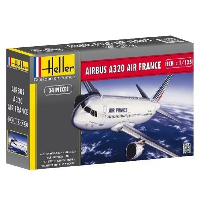 HELLER Maquette avion : airbus a320 air france