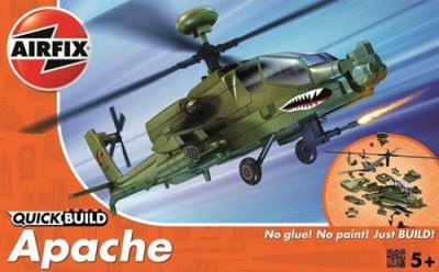AIRFIX Maquette avion  Apache Quick Build (No glue or paint required)-