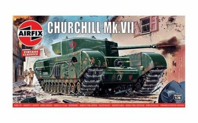  Maquette avion Airfix Churchill Mk.VII Tank 'Vintage Classic series'-