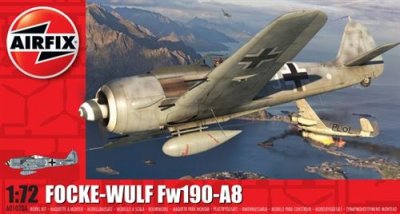 AIRFIX Maquette avion  Focke-Wulf Fw-190A-8-1/72 - Maquette d'avion