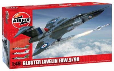 AIRFIX Maquette avion  Gloster Javelin FAW9/FAW9R NEW TOOL- 1/48 - Maq