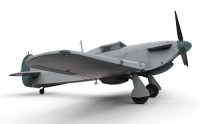 AIRFIX Maquette avion  Hawker Hurricane Mk.I Version Tropicale- 1/48 -