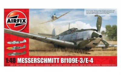 AIRFIX Maquette avion  Messerschmitt Bf-109E-4/E-4- 1/48 - Maquette d'