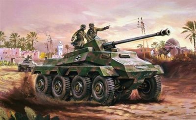 AIRFIX Maquette avion  SDKFZ-Voiture blind&eacute;e- 1/76 - Maquette d'avion