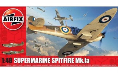 AIRFIX Maquette avion  Supermarine Spitfire Mk.I- 1/48 - Maquette d'av