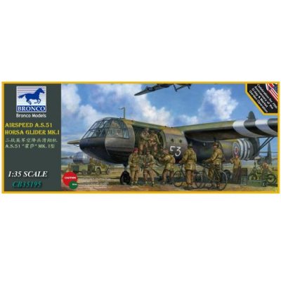 BRONCO MODELS Maquette avion  Airspeed AS51 planeur Horsa Mk.I- 1/35 -