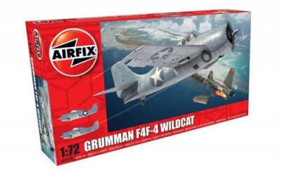 AIRFIX Maquette Avion : Grumman Wilcat F4f-4-