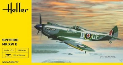 HELLER Maquette avion  Supermarine Spitfire Mk.XVI (Version 2023)-1/72