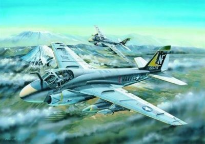 HOBBYBOSS Maquette avion Hobby Boss A-6A Intruder - 1/48 - Maquette d'avion