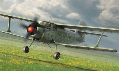 HOBBY BOSS Maquette avion  Antonov AN- 2M Colt- 1/48 - Maquette d'avio