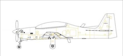 HOBBYBOSS Maquette avion Hobby Boss Brazilian EMB312 Tucano 1/48- 1/48 - Maquet