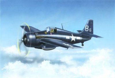HOBBY BOSS Maquette avion  FM-2 Wildcat - 1/48 - Maquette d'avion