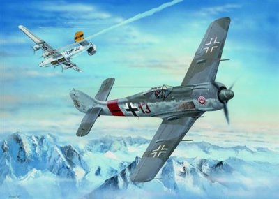 HOBBY BOSS Maquette avion  Focke-Wulf Fw-190A-8- 1/18 - Maquette d'avi
