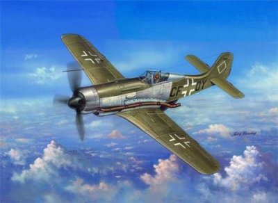HOBBYBOSS Maquette avion Hobby Boss FW 190 V18 - 1/48 - Maquette d'avion