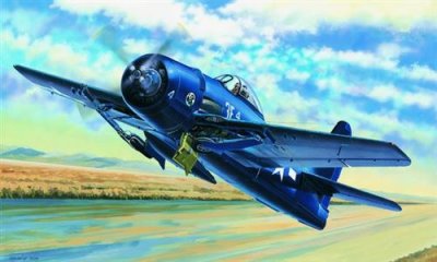 HOBBY BOSS Maquette avion  Grumman F8F-1 Bearcat- 1/48 - Maquette d'av