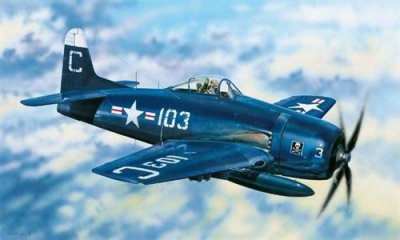 HOBBY BOSS Maquette avion  Grumman F8F-2 Bearcat- 1/48 - Maquette d'av