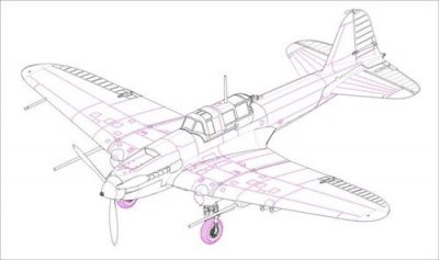HOBBY BOSS Maquette avion  Ilyushin IL-2M3-1/72 - Maquette d'avion