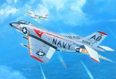 HOBBY BOSS Maquette avion  McDonnell F3H-2M Demon- 1/48 - Maquette d'a
