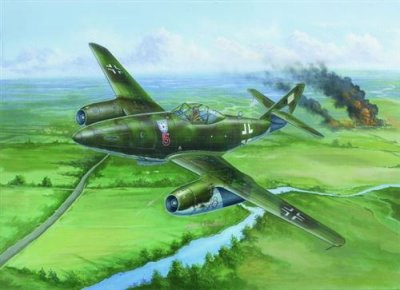 HOBBY BOSS Maquette avion  Me 262 A-1a/U1 - 1/48 - Maquette d'avion