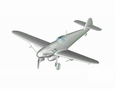 HOBBY BOSS Maquette avion  ME BF109F-4- 1/48 - Maquette d'avion