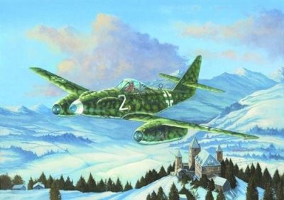 HOBBY BOSS Maquette avion  Messerschmitt Me 262 A-1a/U3- 1/48 - Maquet