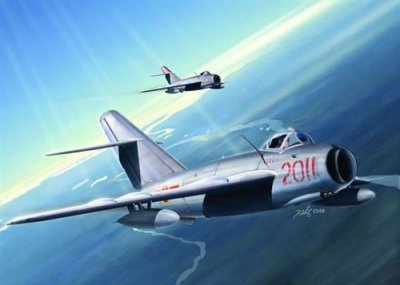 HOBBY BOSS Maquette avion  Mikoyan MiG-17 Fresco C - 1/48 - Maquette d