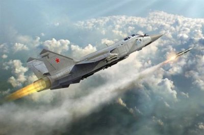 HOBBY BOSS Maquette avion  Mikoyan MiG-31 Foxhound- 1/48 - Maquette d'