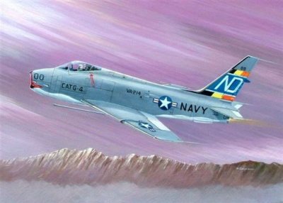 HOBBY BOSS Maquette avion  North American FJ-4B Fury- 1/48 - Maquette