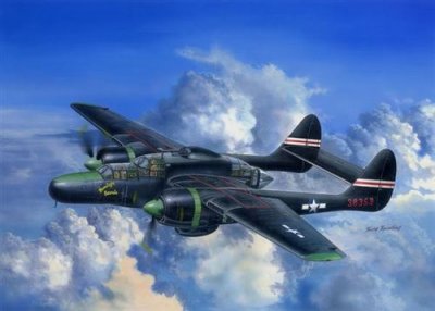 HOBBYBOSS Maquette avion Hobby Boss Northrop P-61C Black Widow- 1/48 - Maquette