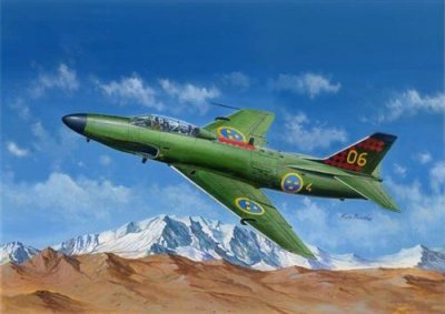 HOBBYBOSS Maquette avion Hobby Boss SAAB J-32B/E Lansen - 1/48 - Maquette d'avi