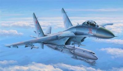 Maquette avion Hobby Boss SU-27 Flanker Early 1/48- 1/48 - Maquette d