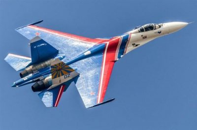 HOBBYBOSS Maquette avion Hobby Boss Su-27 Russian Knights Team- 1/48 - Maquette