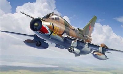 HOBBYBOSS Maquette avion Hobby Boss Sukhoi SU-17M4 Fitter-K- 1/48 - Maquette d'
